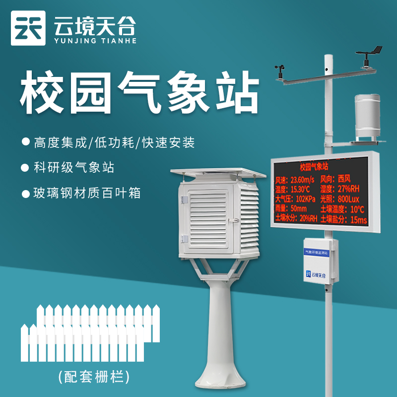 1702279100474259 示范校园气象站TH-XQ4常用的仪器